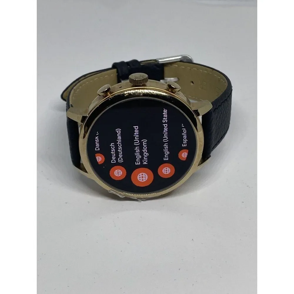 Fossil Gen 4 Authentic Digital Dial Smart Watch Custom Band FTW6020 AB198